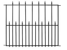 Dekorationshegn sortlakeret